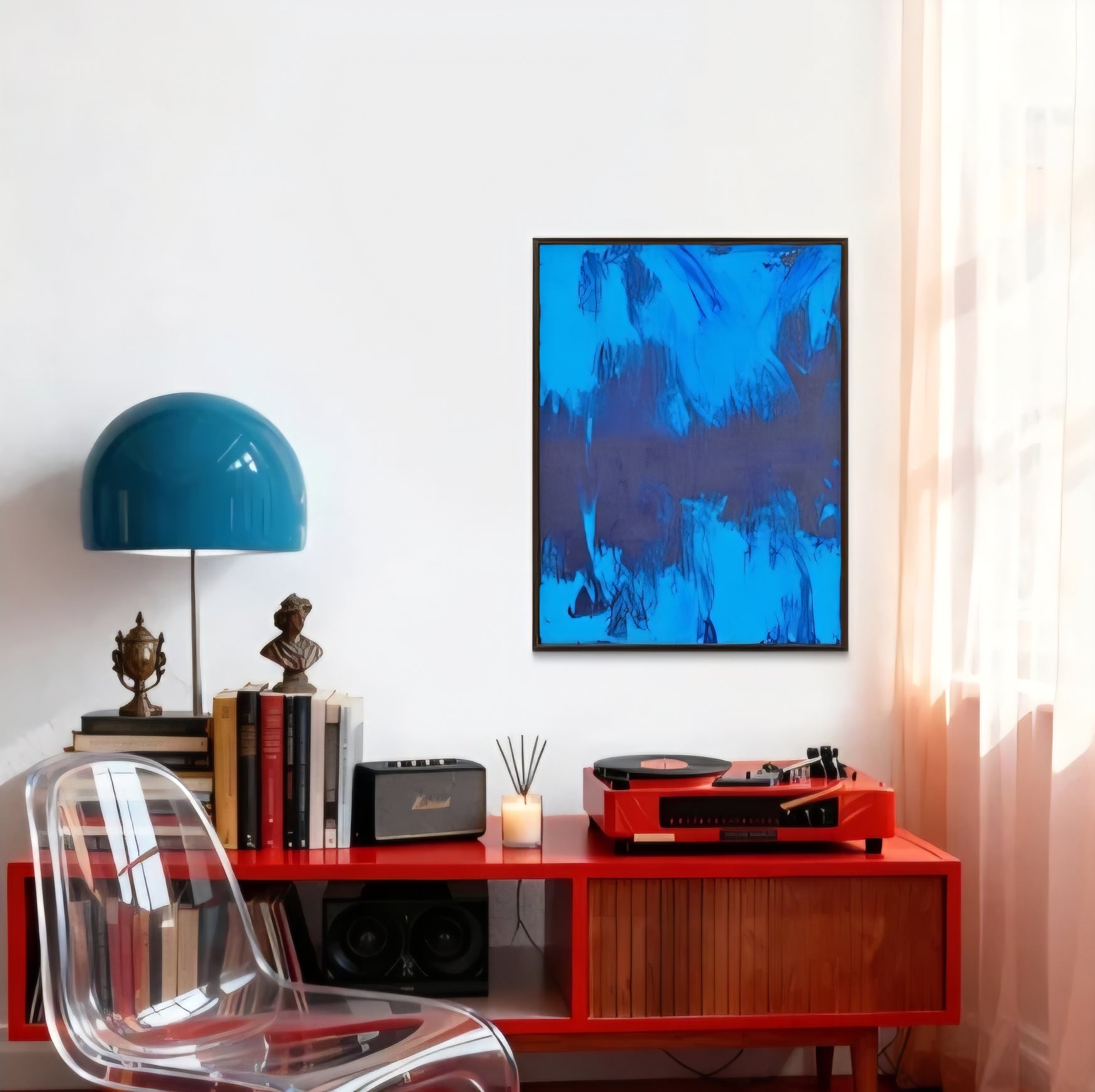 Azul Neon